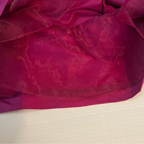 Ann Taylor Women’s Pink Pure Silk Event Party Quiet Luxury Dress NWT Size 6 - Picture 8 of 14